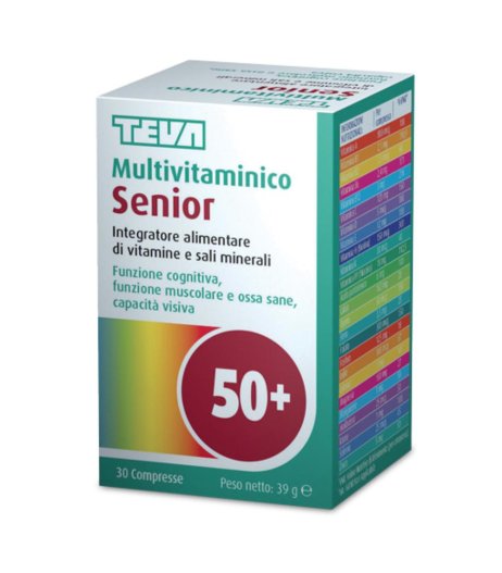 MULTIVITAMINICO SENIOR 30CPR TEV