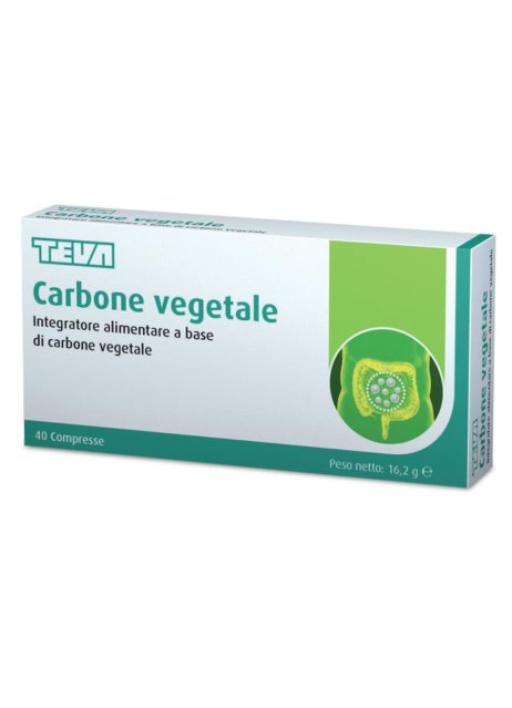 CARBONE VEGETALE 40CPR TEVA