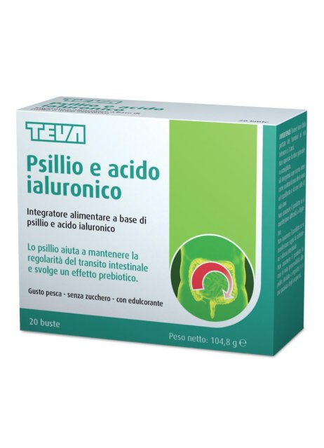 PSILLIO ACIDO IALURON 20BST TEVA