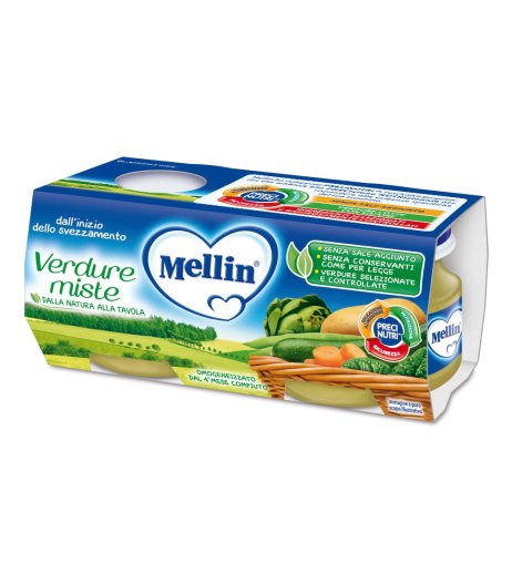 MELLIN OMOG VERDURE 2X80G