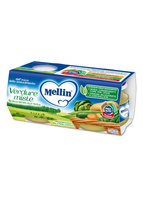 MELLIN OMOG VERDURE 2X80G