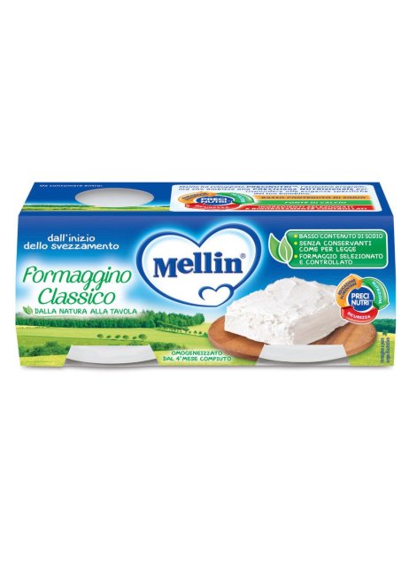 MELLIN-FORMAGGINO 2X80G