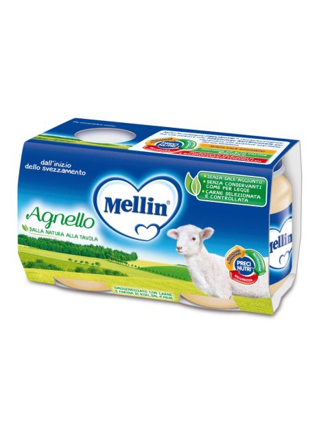 MELLIN OMOG AGNELLO 2X120G