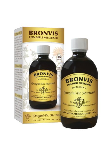 BRONVIS CON MIELE MILLEF 500ML