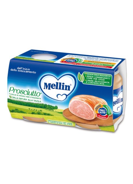 MELLIN OMOG PRCIUTTO 2X120G