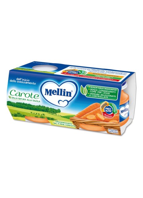 MELLIN OMOG CAROTE 2X80G