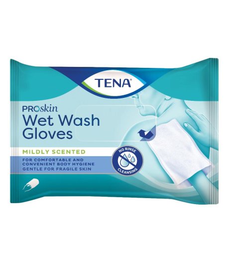 TENA WET WASH GLOVE 8PZ 1116