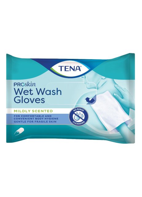 TENA WET WASH GLOVE 8PZ 1116