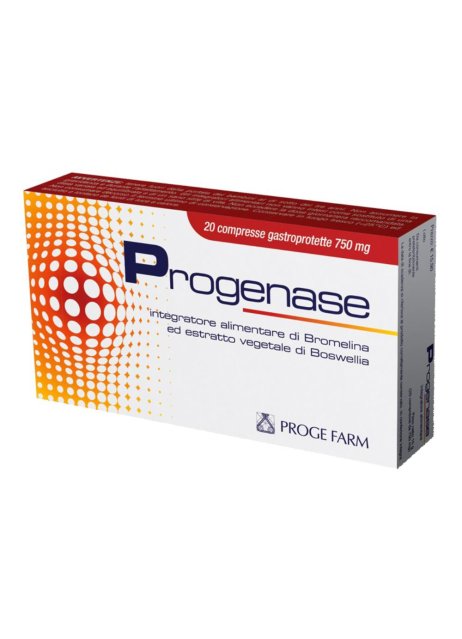 PROGENASE 20CPR GASTROPROTETTE