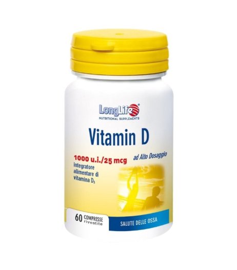 LONGLIFE VITAMIN D1000 60CPR