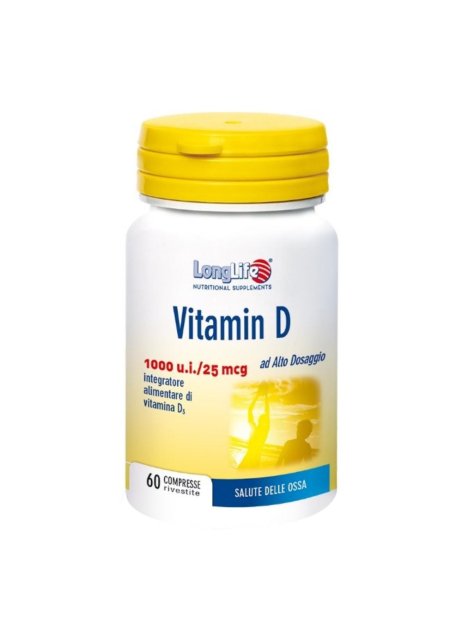 LONGLIFE VITAMIN D1000 60CPR