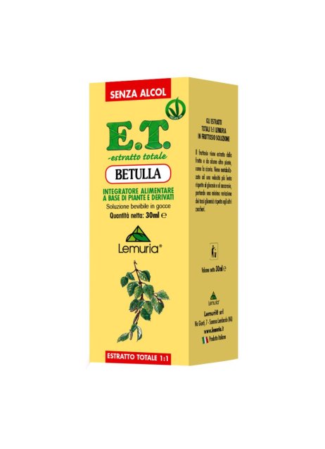 BETULLA ET 30ML LEMURIA