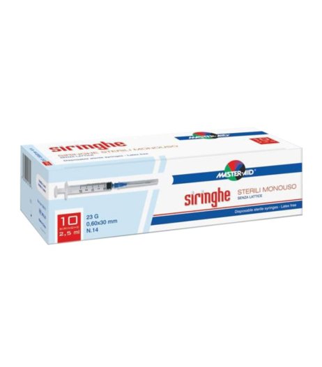 MASTER-AID SIRINGA  2,5ML 10PZ