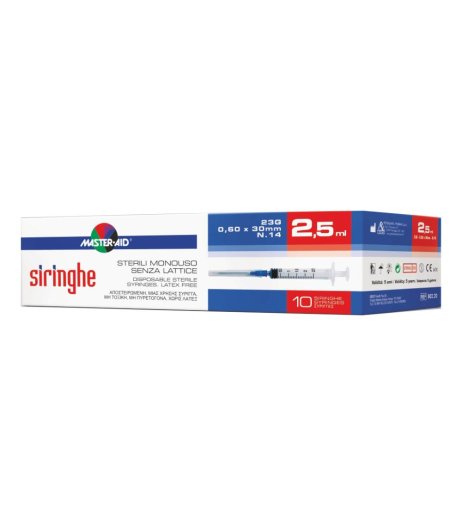 MASTER-AID SIRINGA  5ML 10PZ