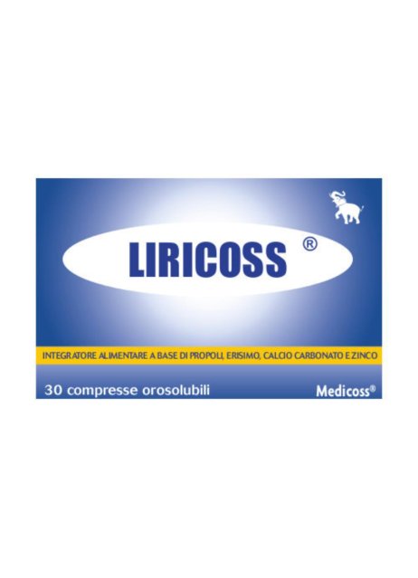 LIRICOSS 30CPR OROSOLUBILI