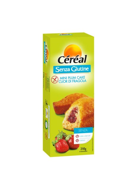 CEREAL MINIPLUM FRAGOLA 210G