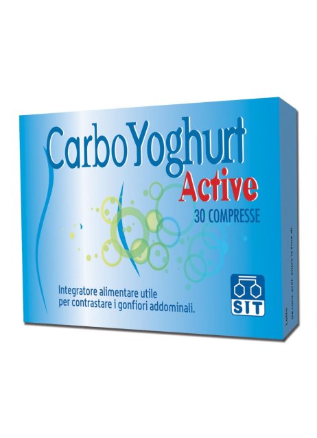 CARBOYOGHURT ACTIVE 30CPR