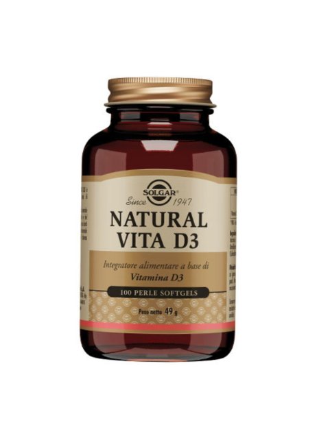 NATURAL VITA D3 100PRL SOLGAR