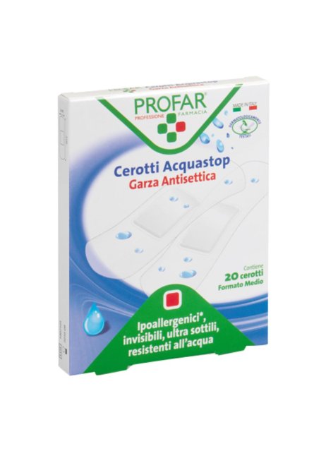 PROFAR CER ACQUASTOP 7X2CM 20P