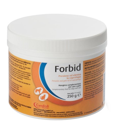 FORBID CANI GATTI POLV 250G