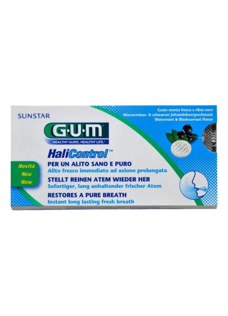 GUM HALICONTROL COMPRESSE 10PZ