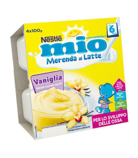 MIO MERENDA VANIGLIA 4X100G