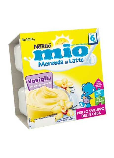 MIO MERENDA VANIGLIA 4X100G