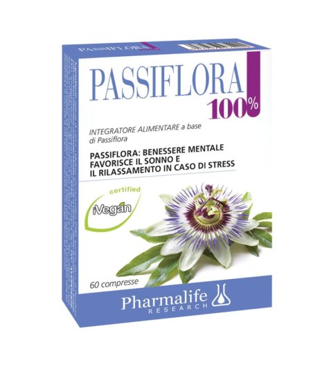 PASSIFLORA 100% 60CPR PHARMALIFE