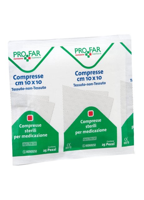 PROFAR GARZA COTONE 10X10 25PZ