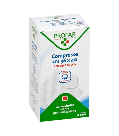 PROFAR GARZA COTONE 36X40 12PZ