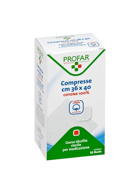 PROFAR GARZA COTONE 36X40 12PZ