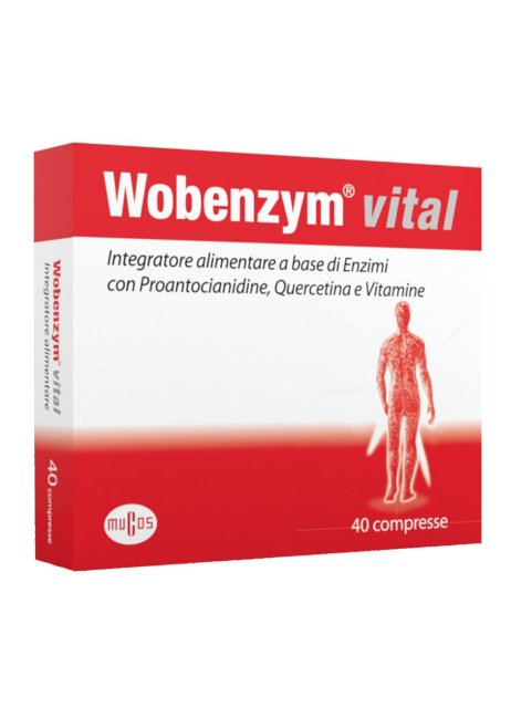 WOBENZYM VITAL 40CPR