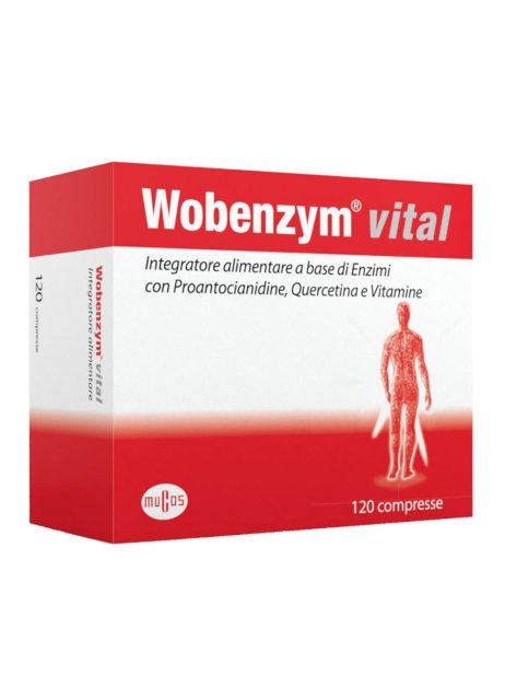 WOBENZYM VITAL 120CPR