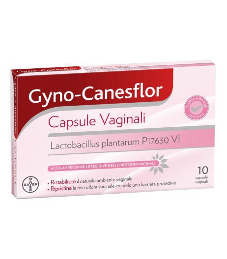 Gynocanesflor 10cps Vaginali