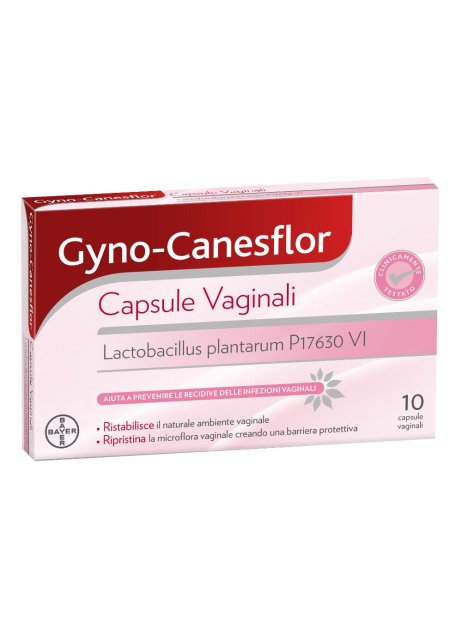 Gynocanesflor 10cps Vaginali