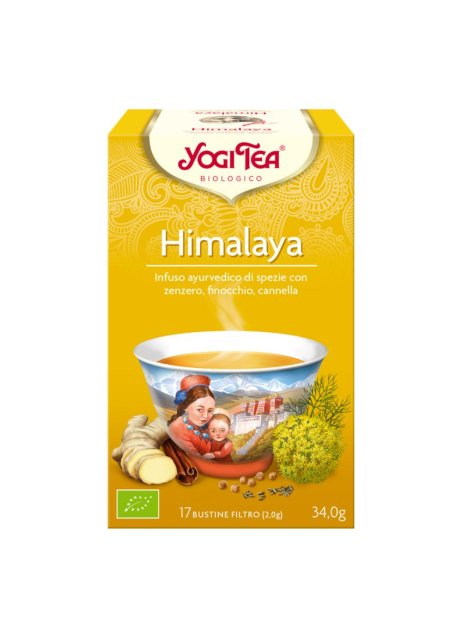 YOGI TEA HIMALAYA 34G BIO