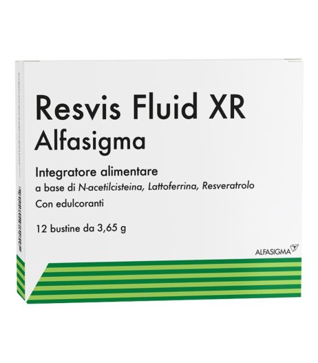 Resvis Fluid 12 bustine - Integratore Fluidificante 