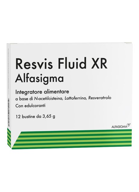 Resvis Fluid 12 bustine - Integratore Fluidificante 