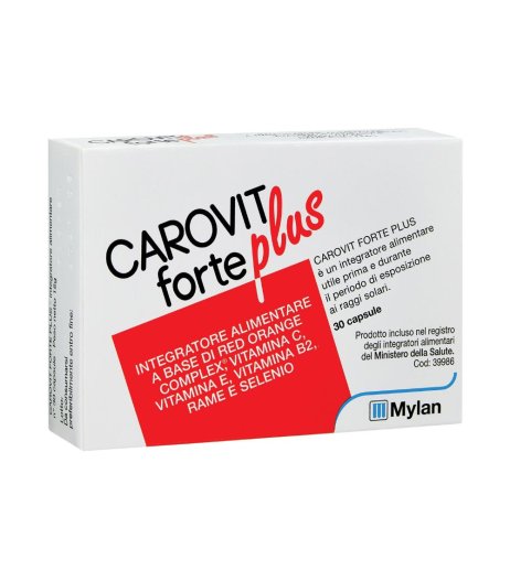 CAROVIT FORTE PLUS 30CPR NF <<<