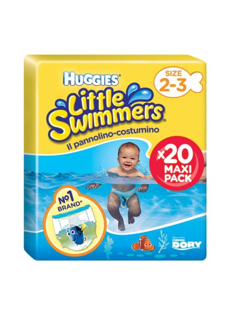 HUGGIES LITTLE SWIMM PACK SM DP<