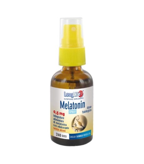 LONGLIFE MELATONIN SPRAY 0,5MG