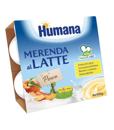 HUMANA MERENDA PESCA 4X100G