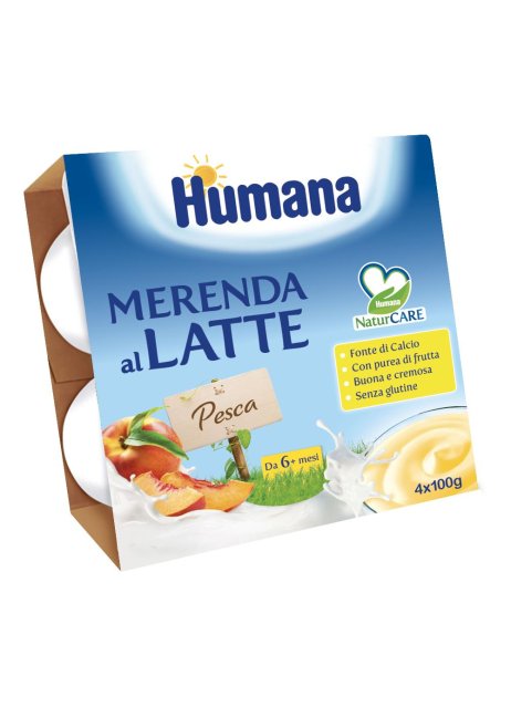 HUMANA MERENDA PESCA 4X100G