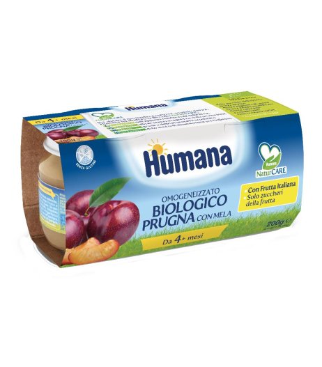 HUMANA OMOG PRUGNA BIO 2X100G