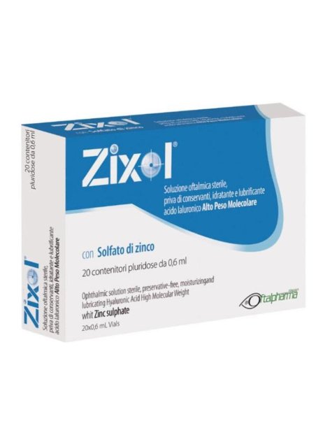 ZIXOL GOCCE OCULARI 20FL 0,6ML