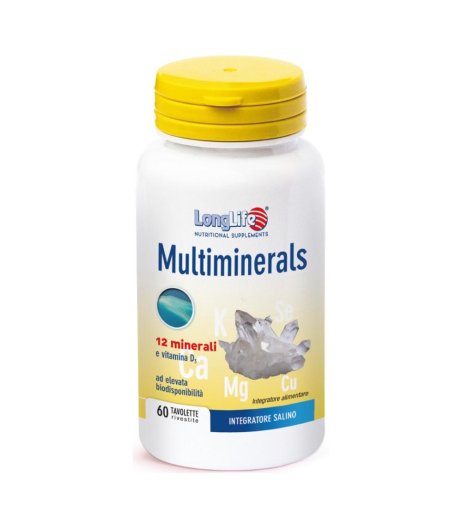 LONGLIFE MULTIMINERALS 60TAV