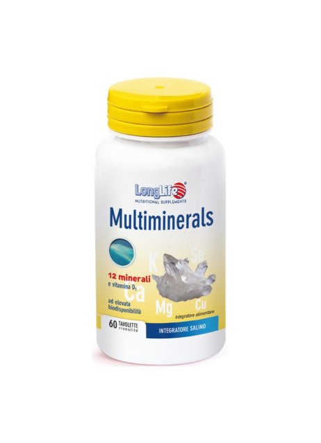 LONGLIFE MULTIMINERALS 60TAV