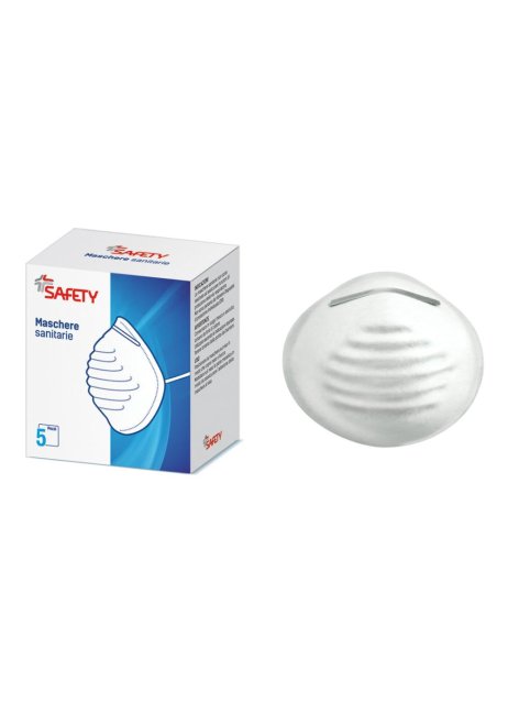 MASCHERA Sanitaria 5pz SAFETY