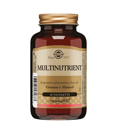 Multinutrient Solgar 30tav