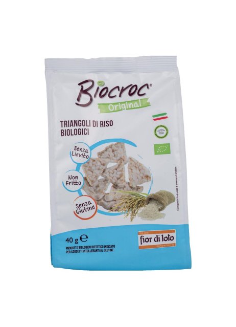 BIOCROC Triangoli Riso Bio 40g